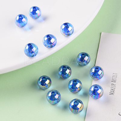 Transparent Acrylic Beads MACR-S370-B10mm-750-1
