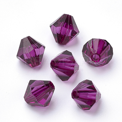 Transparent Acrylic Beads TACR-S146-4mm-24-1