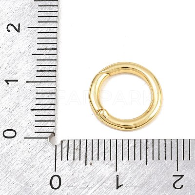 Brass Micro Pave Clear Cubic Zirconia Snap Clasps KK-CBA78C7-02G-1