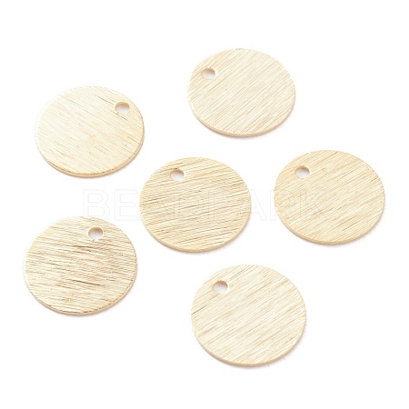 Brass Charms KK-Y003-06D-G-1