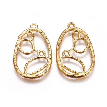 Tibetan Style Alloy Pendants EA10905Y-NFG-1