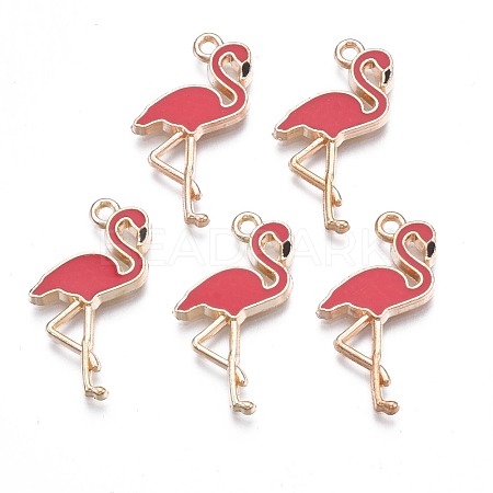 Alloy Enamel Pendants ENAM-N054-78C-1