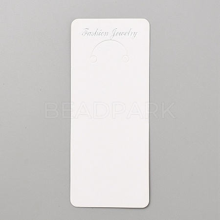 Cardboard Jewelry Display Cards for Keychain CDIS-WH0029-03A-1