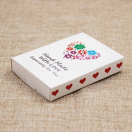 Kraft Paper Boxes and Necklace Jewelry Display Cards LS-CON-L016-A08-1