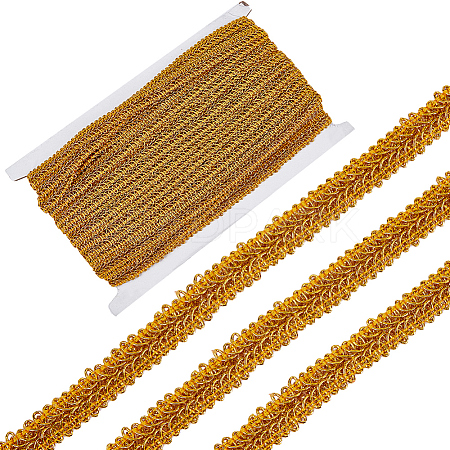 13M Metallic Yarn Ribbons OCOR-WH0058-59A-1