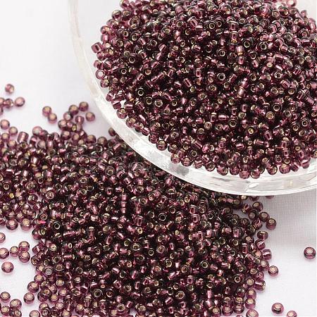 6/0 Transparent Glass Round Seed Beads SEED-J010-F6-57-1