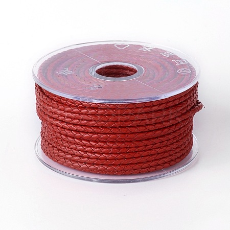 Braided Cowhide Cord WL-I003-3mm-C-04-1