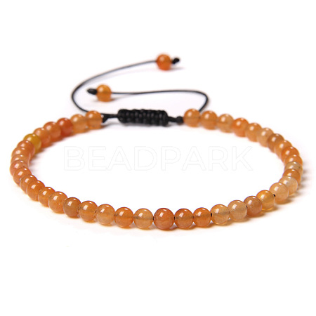 Adjustable Women's Aventurine Beaded Bracelet CN3407-29-1