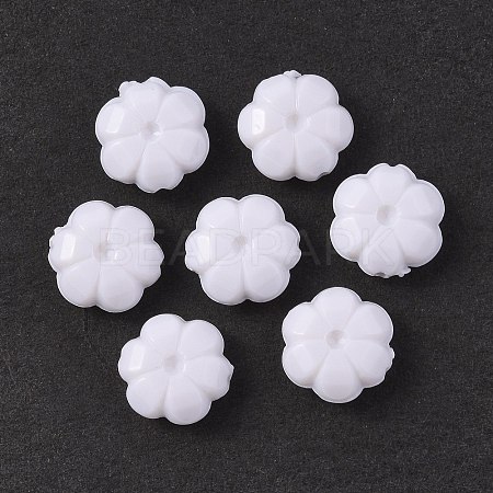 Opaque Acrylic Beads OACR-P007-74-1