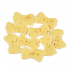2-Hole Cellulose Acetate(Resin) Buttons BUTT-S023-14B-02-1