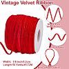 50 Yards Single Face Velvet Ribbon OCOR-HY0001-16C-5