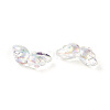 Transparent UV Plating Acrylic Beads PACR-D288-15A-2