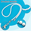   2Pcs Resin Imitation Pearl Bead Bag Straps FIND-PH0008-23C-4