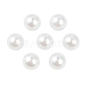 ABS Plastic Imitation Pearl Round Beads MACR-F033-8mm-24-1