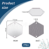 200Pcs Mirror Effect Acrylic Sew on Rhinestone DIY-PH0021-95E-2