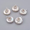 Natural Cultured Freshwater Pearl Pendants PEAR-F008-30P-D-1