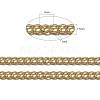 Brass Twisted Chains CHC010Y-G-6