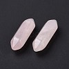 Natural Rose Quartz Terminal Pointed Pendants G-C007-02B-12-4