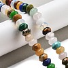 Mixed Gemstone Beads Strands G-P559-A14-01-2