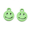 Spray Painted Alloy Charms X-PALLOY-T075-121A-RS-2