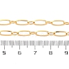 304 Stainless Steel Oval Link Chain Necklaces X-NJEW-Q013-09G-3