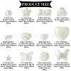 247Pcs ABS Plastic Imitation Pearl Beads Sets KY-YW0001-58-2