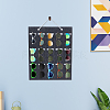 15-Slot Polyester Felt Sunglasses Organizer Storage Holder Stands AJEW-WH0413-41A-4