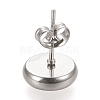 Non-Tarnish 304 Stainless Steel Stud Earring Settings X-STAS-K202-05C-P-2