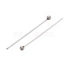 304 Stainless Steel Head Pins STAS-T065-25mm-20P-2