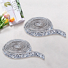 Resin Rhinestone Crystals Beaded Trim DIY-WH20055-024-7