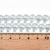 Baking Paint Transparent Glass Beads X1-DGLA-N006-8mm-07-4
