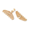 Brass Snap Clasps KK-U052-26G-2