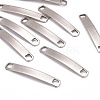 Tarnish Resistant Rectangle 304 Stainless Steel Links connectors X-STAS-I045-38-2