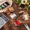 10 Cards 10 Colors Round Waxed Nylon Cord Sets YC-PH0002-42-5