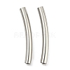 Non-Tarnish 304 Stainless Steel Tube Beads STAS-B047-27I-P-1