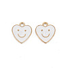 Alloy Enamel Charms X-ENAM-T016-12E-RS-2