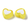 Heart Acrylic Beads TACR-S117-04C-2