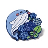 Blue Whale Enamel Pins JEWB-D021-01B-1