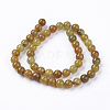 Natural Crackle Agate Stone Bead Strands X-G-R193-16-8mm-2
