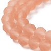 Transparent Glass Beads Strands EGLA-A034-T2mm-MD21-4
