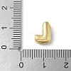 Brass Micro Pave Cubic Zirconia Beads KK-P290-61G-L-3