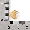 304 Stainless Steel Charms STAS-S178-02G-3