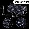2Sets 3-Tier Transparent Acrylic Nail Polish Organizer ODIS-NB0001-62-2
