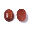 Synthetic Coral Cabochons CORA-R019-030D-01-2