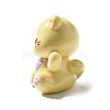 Opaque Cute Little Cat Resin Ornament RESI-S015-02E-2