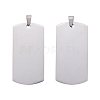 Tarnish Resistant 304 Stainless Steel Big Pendants STAS-I140-19A-S-2