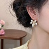 Alloy Enamel Leverback Earrings WGBBE2E-01-3