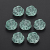 Transparent Baking Painted Glass Beads GLAA-S190-022-A06-5