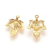 Autumn Theme 304 Stainless Steel Pendants X-STAS-G176-38G-2