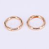 Zinc Alloy Spring Gate Rings PALLOY-WH0071-01B-LG-1